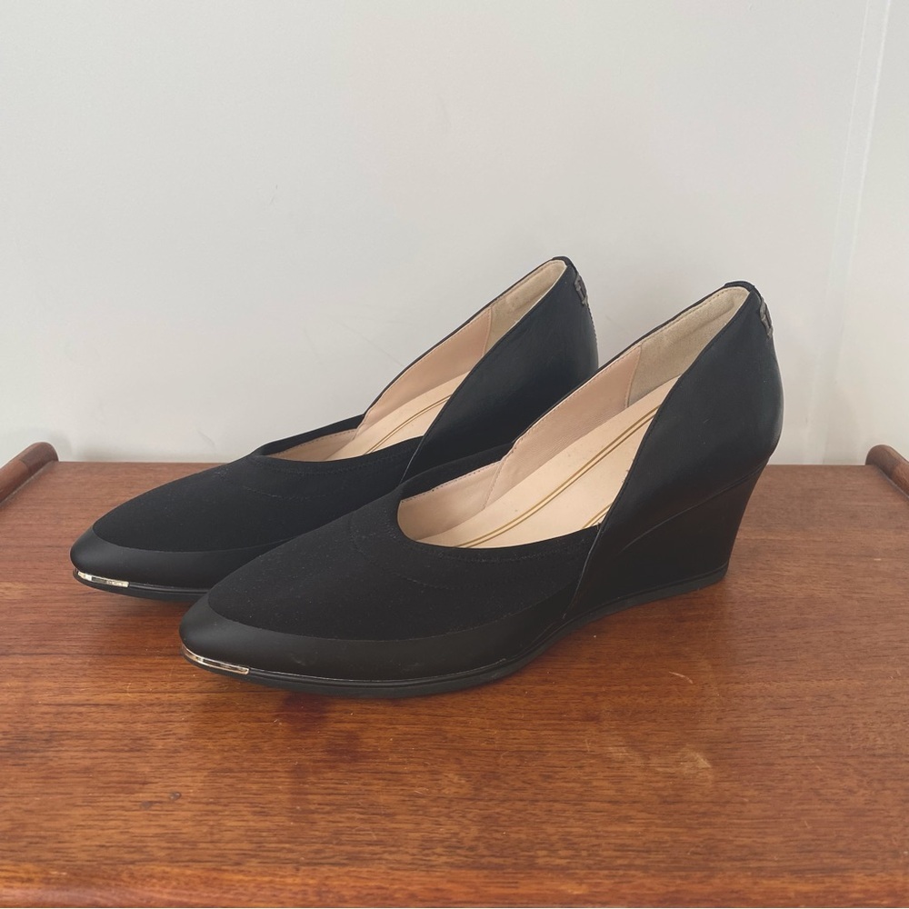 Cole Haan like-new black wedge | size 8.5
